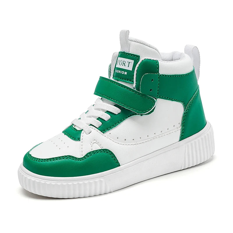 Kids High-Top Basketball Sneakers - Kidnor