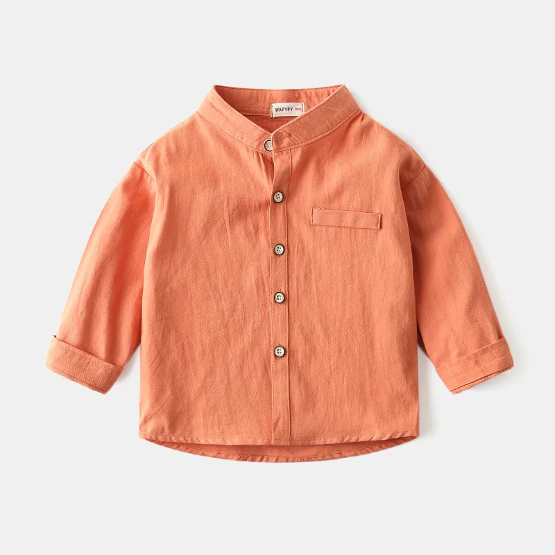 Cotton Button Casual Shirt - Kidnor