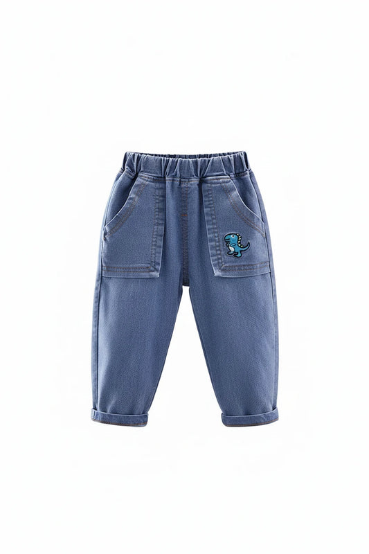 Kids' Distressed Denim Jeans - Fashion Holes Casual Pants Ages 0-5