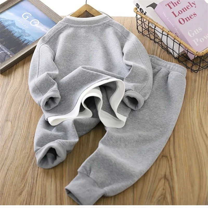 Boys Sweatshirts Sets Pullover+Pants
