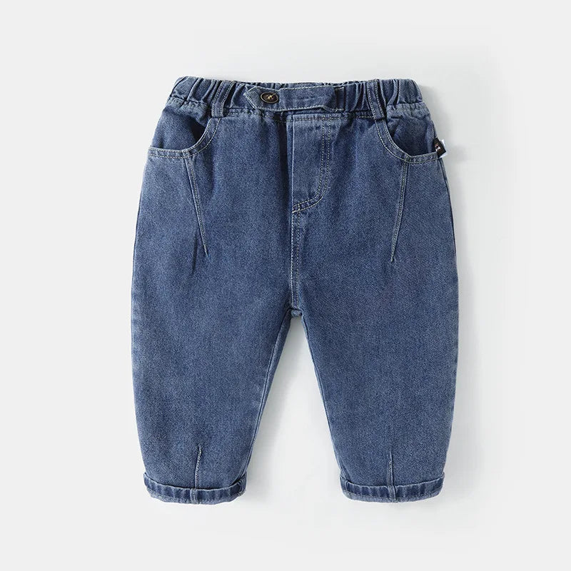 Baby-Jeans für Jungen – Koreanische Freizeithosen für Frühling und Herbst