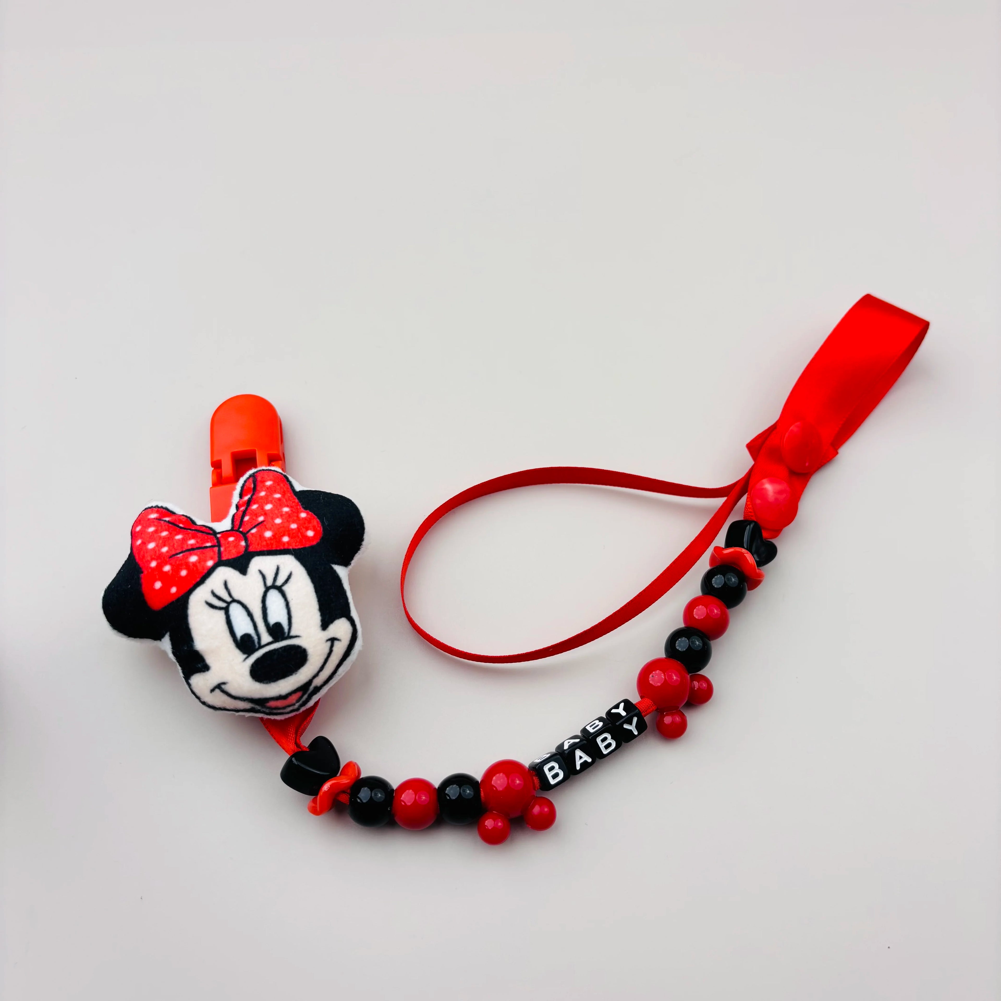 Baby pacifier clip newborn cartoon pacifier chain baby stroller chain baby pacifier anti-drop clip