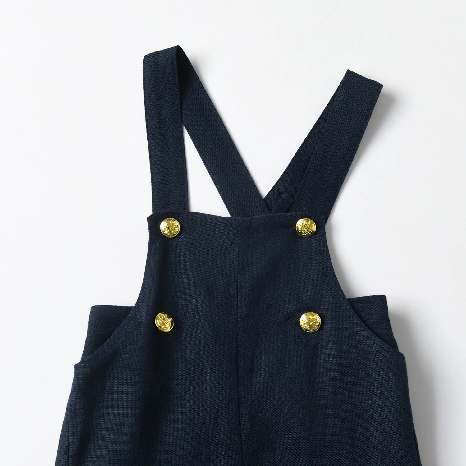 Clibeso Baby Boys' Knit Cotton-Linen Romper - All Seasons - Kidnor