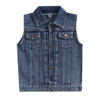 Denim Vest Jacket - Kidnor