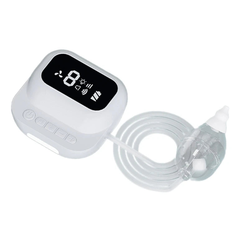 Electric Nasal Aspirator for Baby with 9 Suction Rechargeable Nose Cleaner with tip set for Newborns & Toddlers