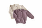 Girls' Knitted Cardigan - Princess Crochet Sweater