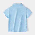 Elegant Toddler Boys Polo T-shirts Kids Tops Tees Summer Children's Clothes