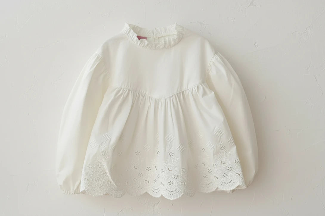 Lace Doll Long Sleeve Shirt - Kidnor