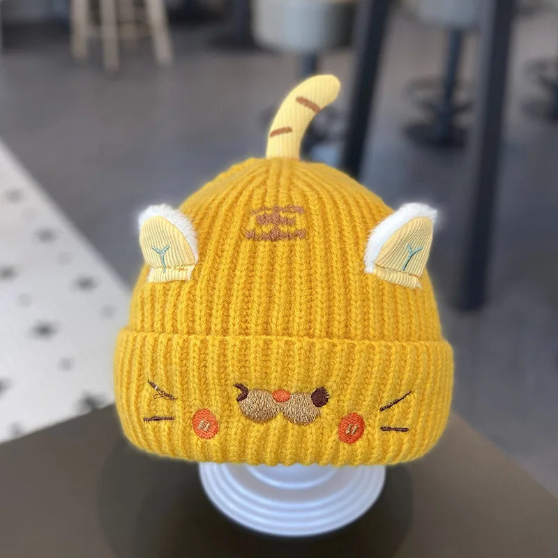 Baby Knit Beanie with Ear Flaps