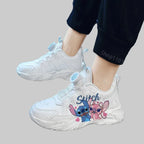 Kids Stitch Cartoon Print Sneakers - Kidnor