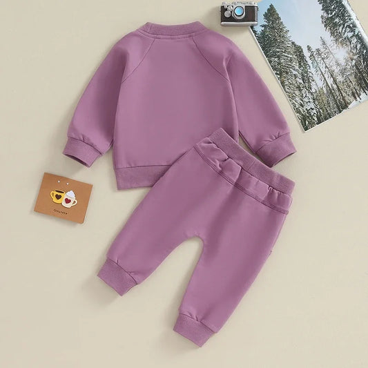 0-36months Baby Clothes Sets Pullover-Pants for Boys And Girls