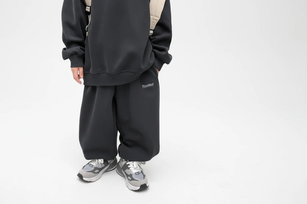 Cotton Hoodie and Pants Two Piece Set Mid-Sized Childrens - Kidnor