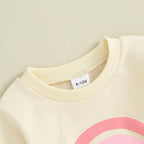 Baby Rainbow Sweater & Pants Set - Oversized Fall Winter Outfit (3M-3Y)