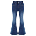 Girls' Cowgirl Flare Bootcut Jeans - Bell Bottom Denim Pants