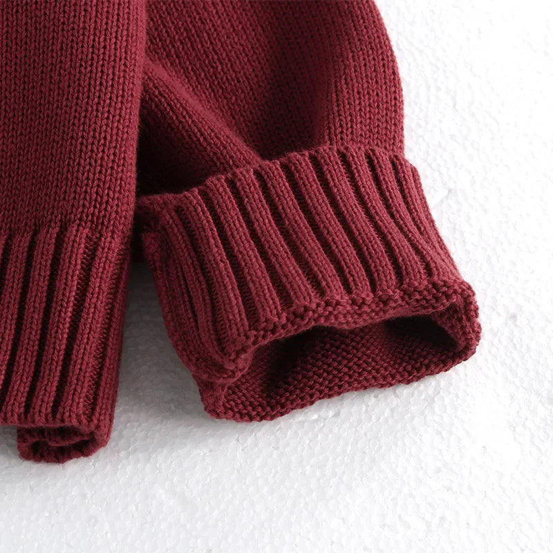 Bow Embellished Knit Cardigan - Kidnor