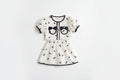Sommerliches Kurzarm-Shirt-Top & Blumenrock 2-teiliges Set