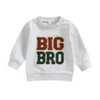 Big Bro Crewneck Sweatshirt Oversized Matching - Kidnor