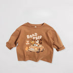 Kids' Mickey Cartoon Long Sleeve Shirt - Disney Character Tee Ages 1-3