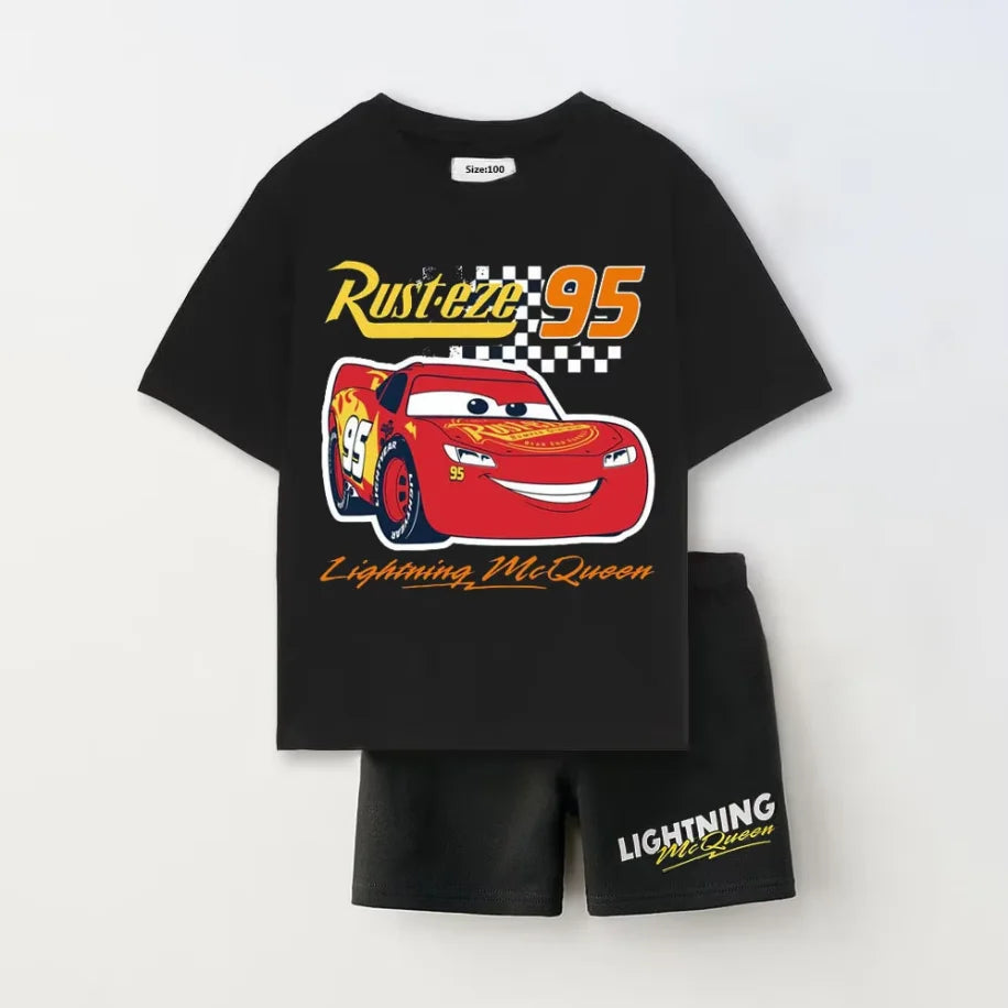 Kids Cotton T-Shirt and Shorts Set - Kidnor