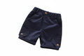 Boys Solid Color Casual Shorts - Kidnor