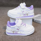 Kids Hello Kitty Sneakers - PU Leather Anti-Slip Shoes (Size 26-37)