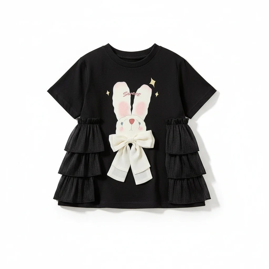 Summer Bow Cartoon Princess Dress