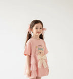 Sommerkleid mit Schleife, Cartoon-Prinzessin