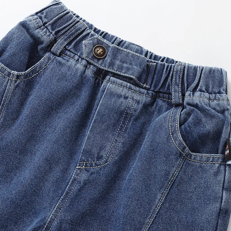 Baby-Jeans für Jungen – Koreanische Freizeithosen für Frühling und Herbst