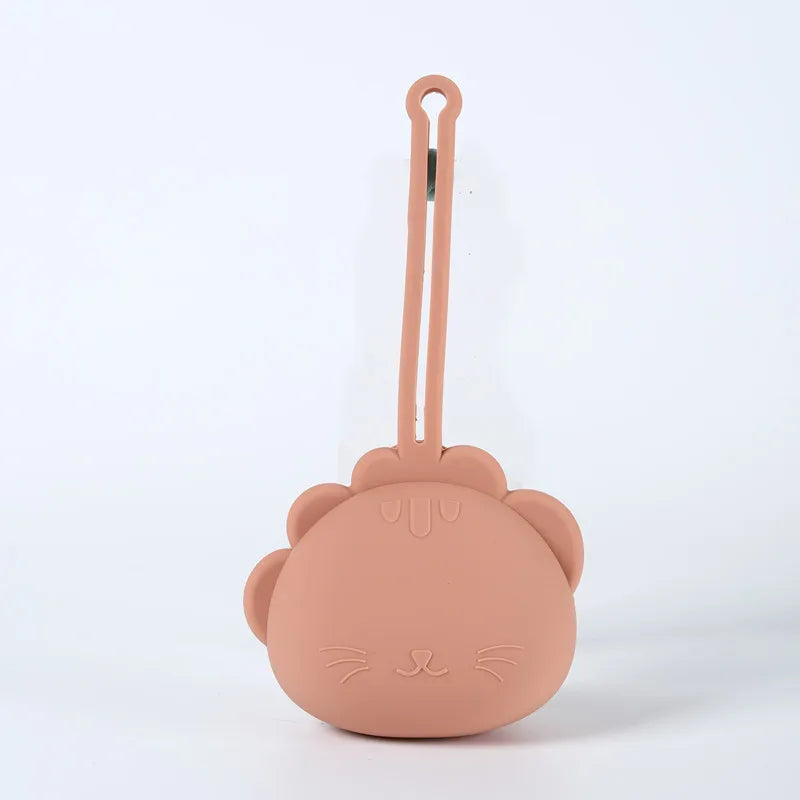 New Arrival Hot Sale Thick Panda Bear Baby Pacifier Case Silicone Pacifier Cover (For Baby)