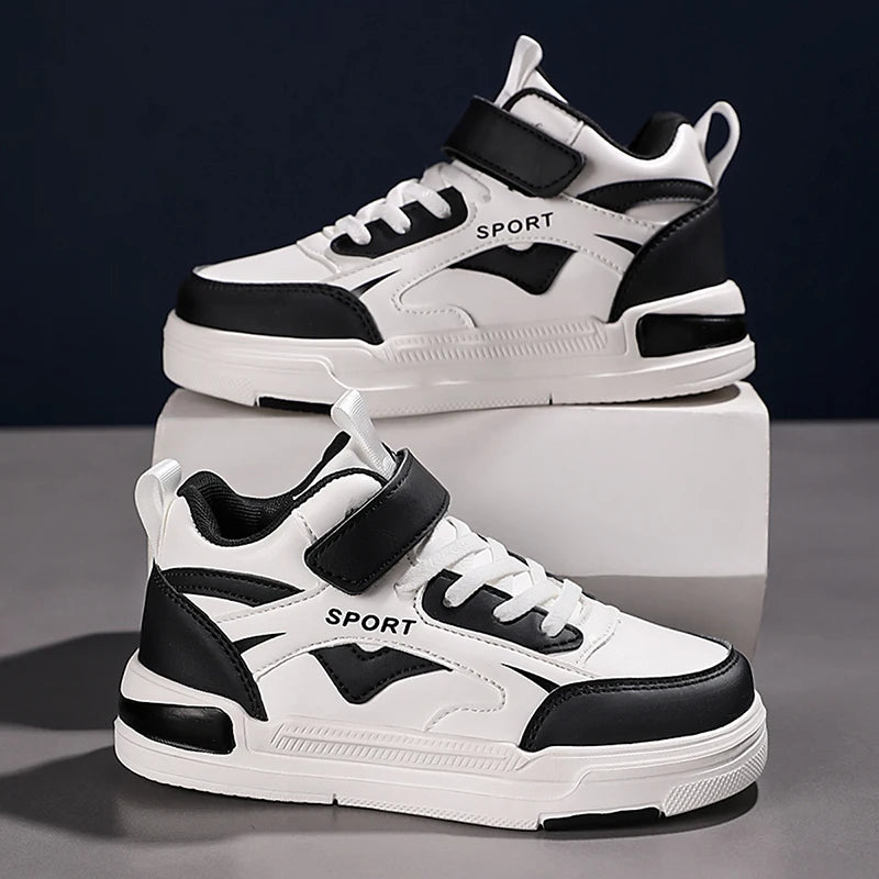 Kids High Top Skateboard Sneakers - Kidnor