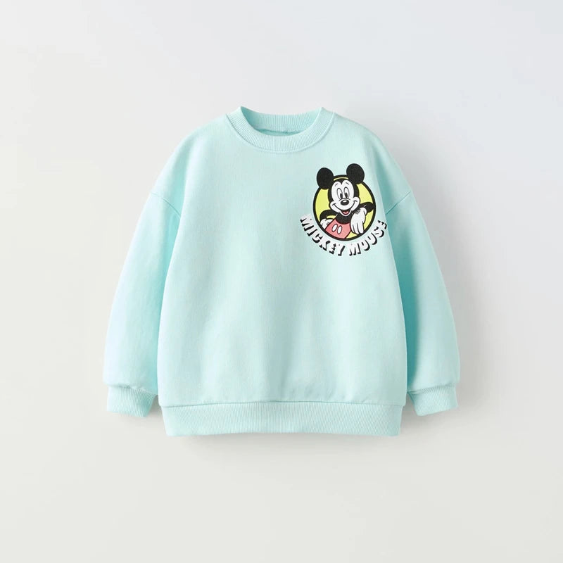 Long Sleeve Crewneck Sweatshirt and Pants 2PC Sweatsuit - Kidnor