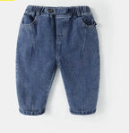 Baby-Jeans für Jungen – Koreanische Freizeithosen für Frühling und Herbst