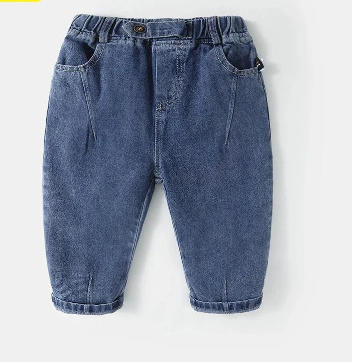 Baby-Jeans für Jungen – Koreanische Freizeithosen für Frühling und Herbst