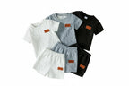 Baby Boys' 6-Piece Summer Set - Solid Color T-Shirts & Shorts Ages 1-3