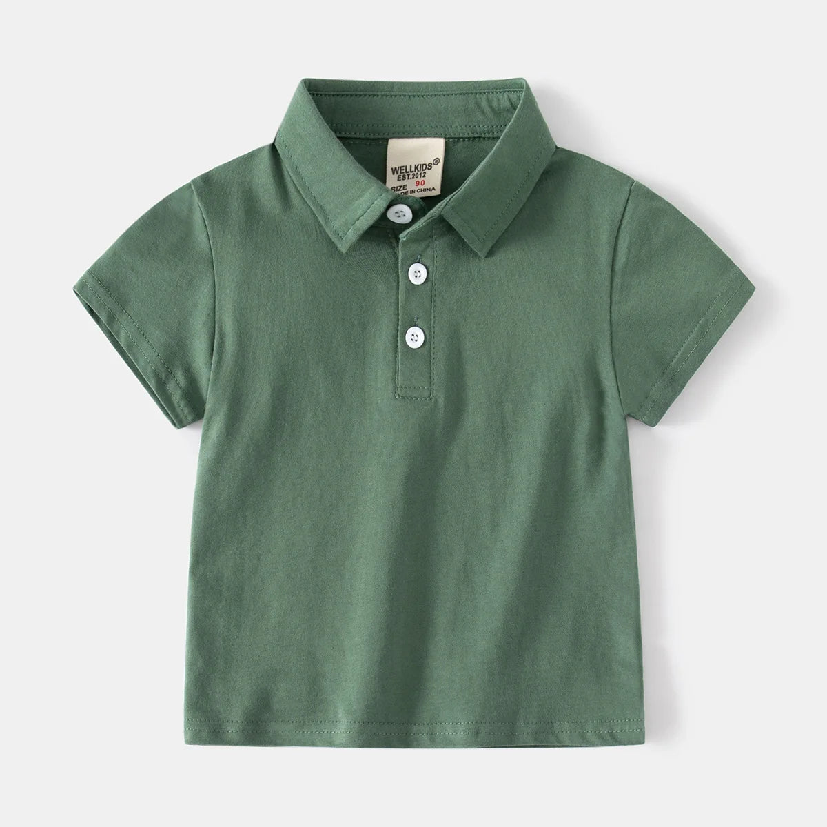 Elegant Toddler Boys Polo T-shirts Kids Tops Tees Summer Children's Clothes