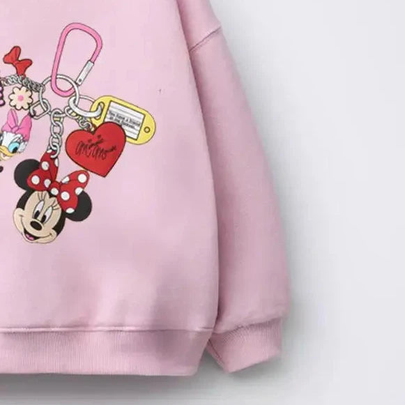 Minnie Mickey Sweatshirt + Pants 2Piece Set - Kidnor