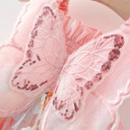 Girls Butterfly Wings Party Dress - Kidnor