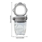 Baby Juice Extractor Pacifier cup Molars Baby feeding bottle Food Feeding Spoon Silicone Gum Fruit Vegetable Bite Eat Auxiliary