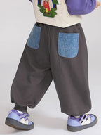 Kids Elastic Waist Jogger Pants - Kidnor