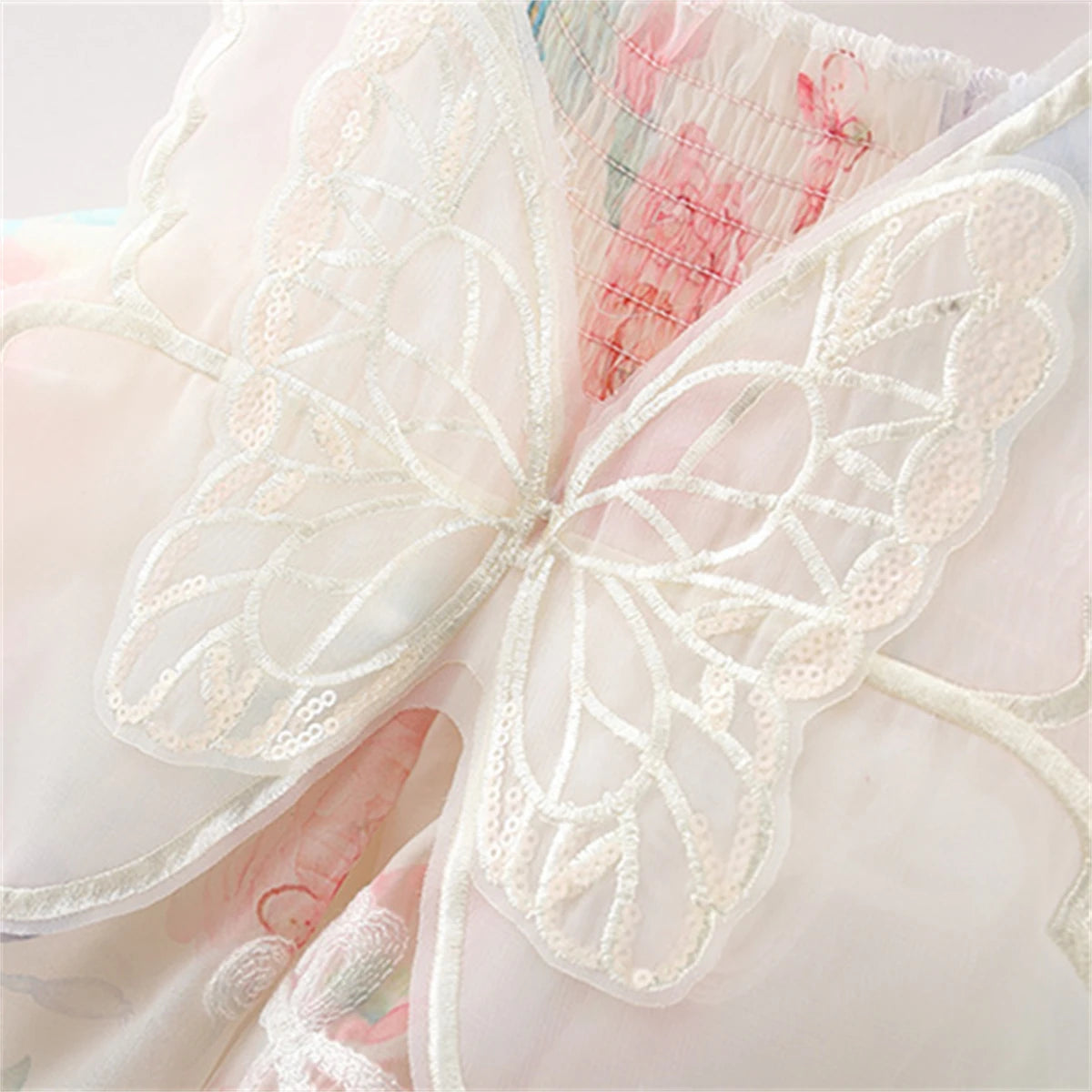 Butterfly Wing Flower Fairy Dress - Kidnor