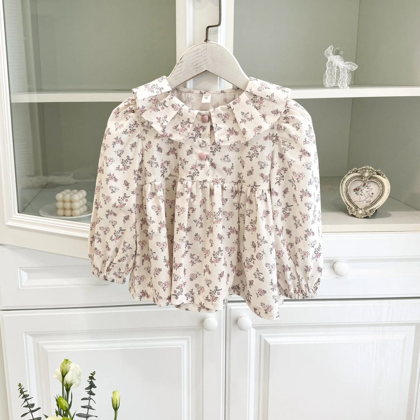 Floral Shirt For Girls long sleeve