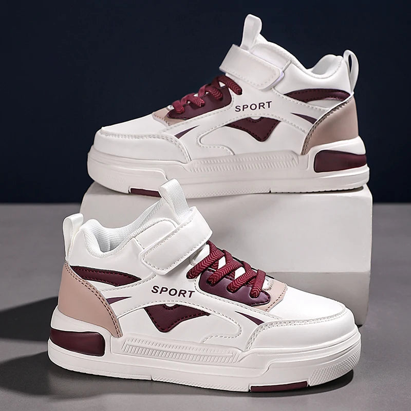 Kids High Top Skateboard Sneakers - Kidnor