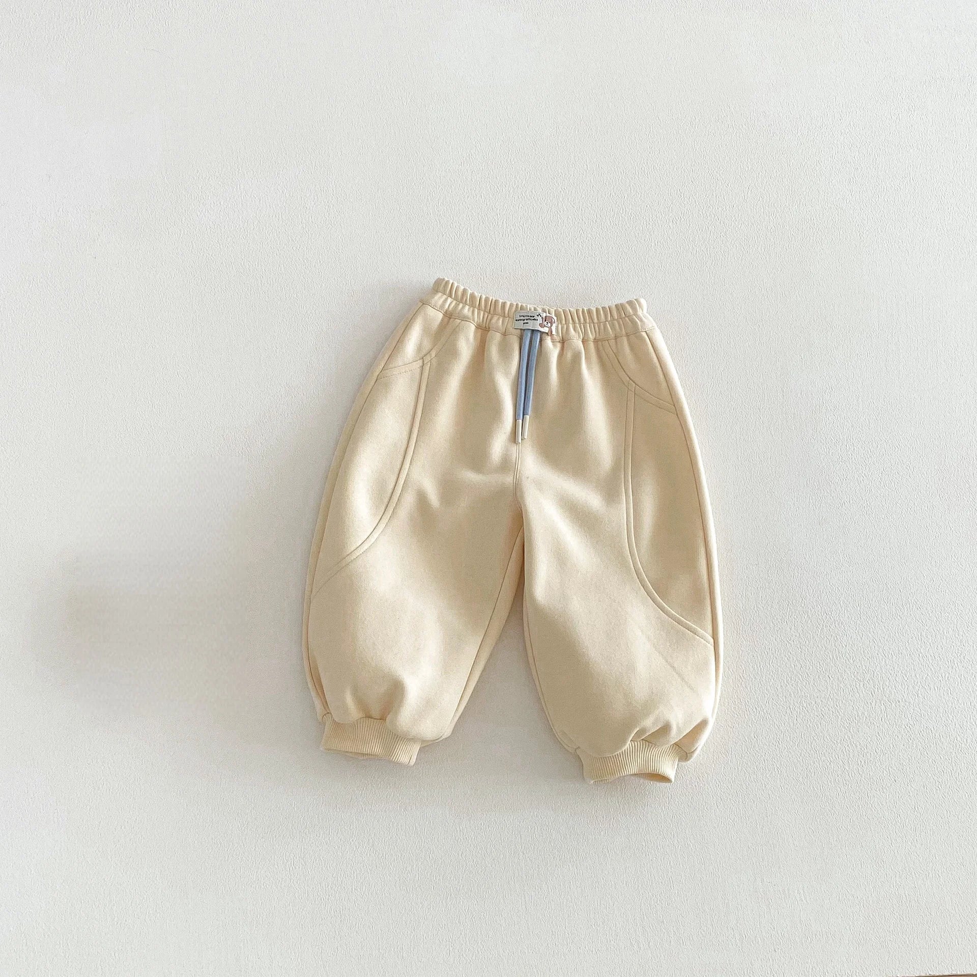 Kids' Korean Style Harem Joggers - Soft Cotton Sport Pants Ages 0-5