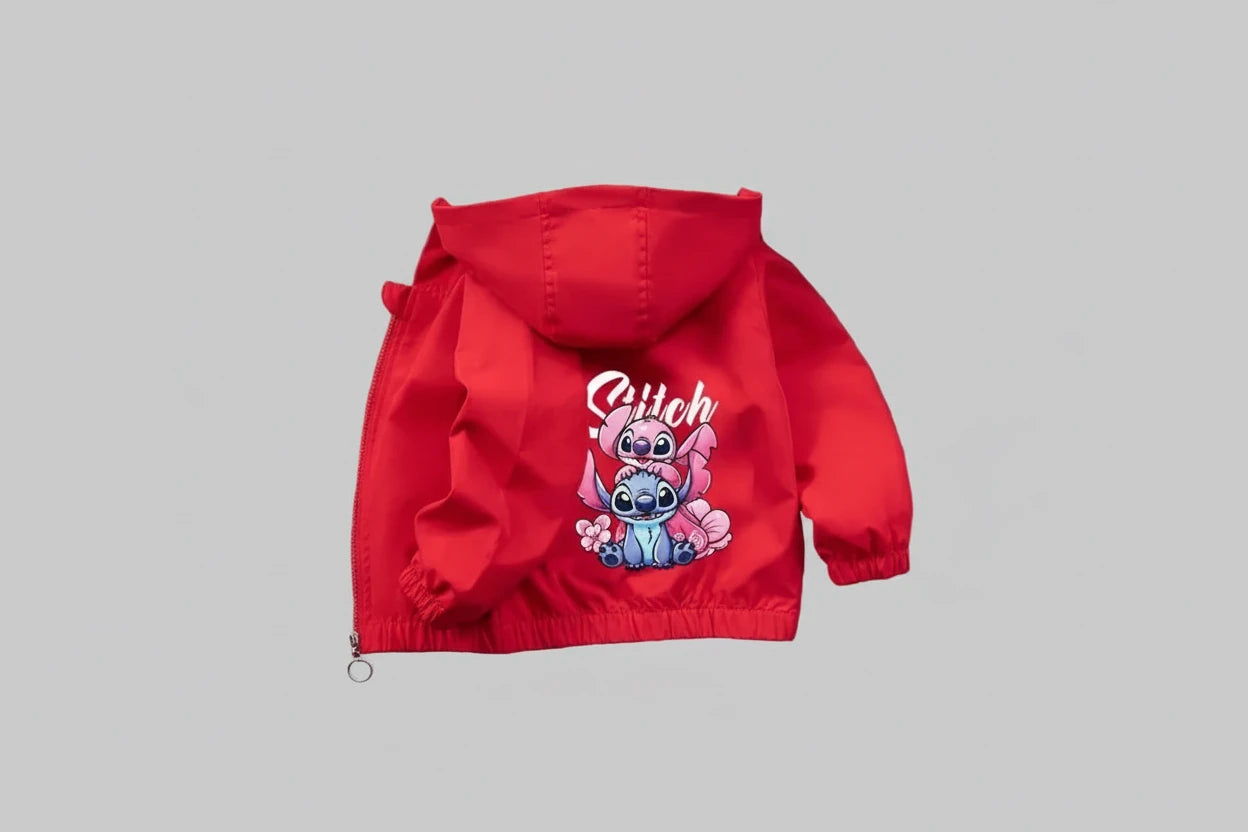Lilo and Stitch Hooded Jacket Windbreaker - Kidnor