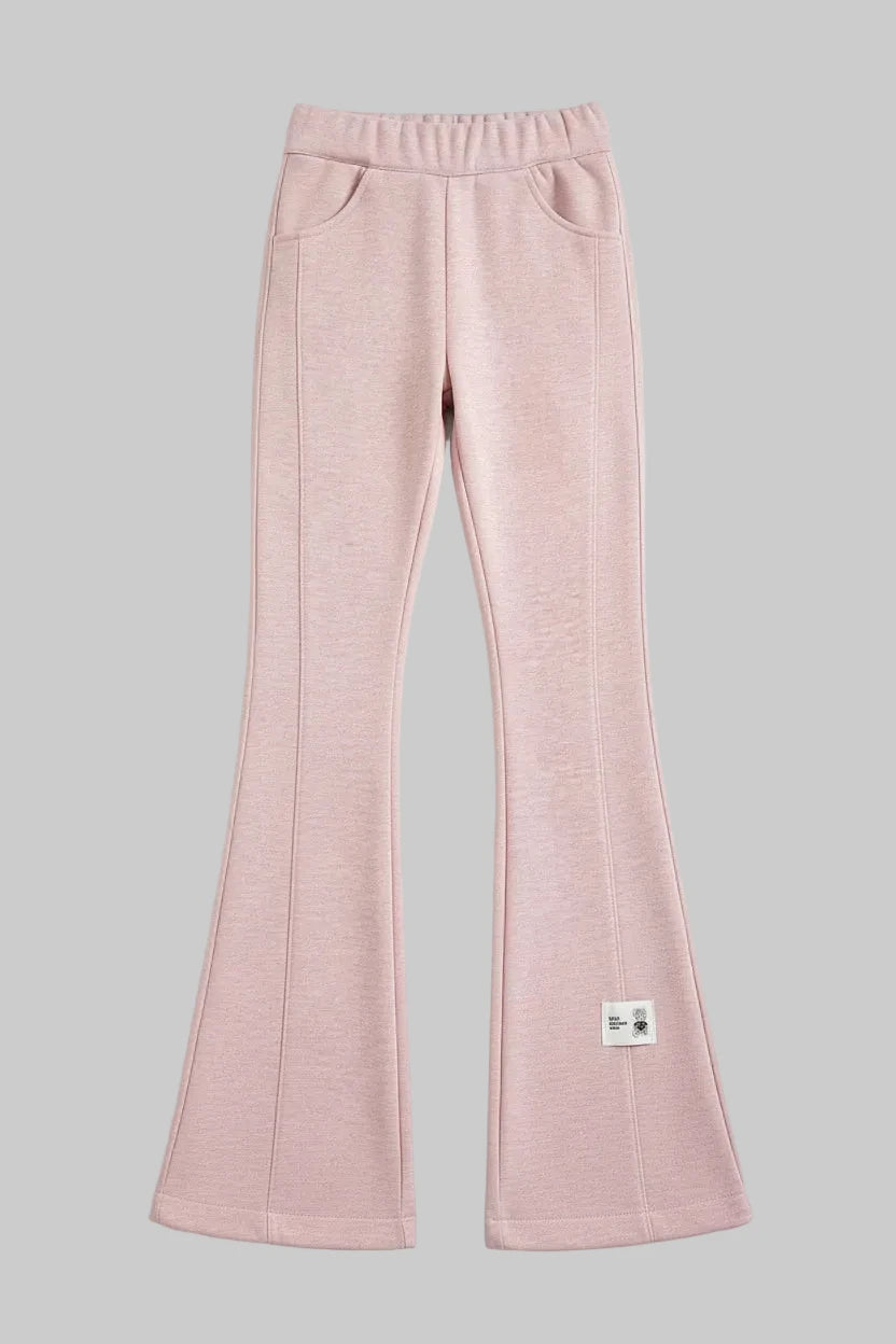 Girls High Waist Flared Jeans - Kidnor
