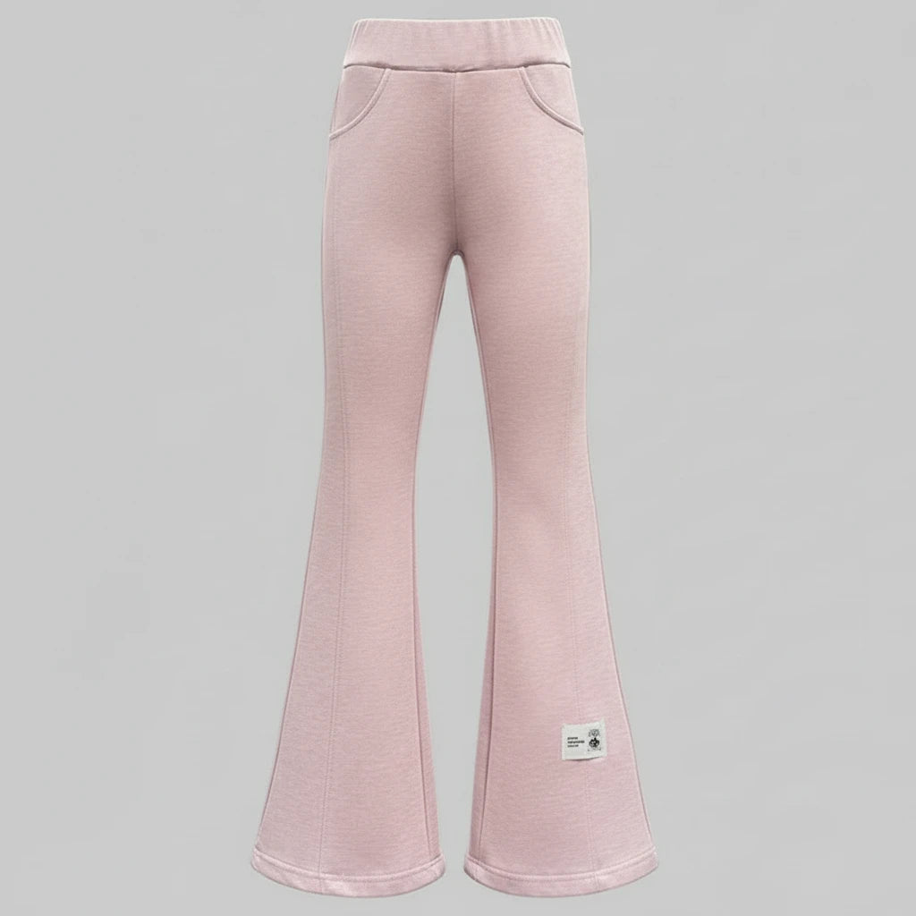 Girls High Waist Flared Jeans - Kidnor