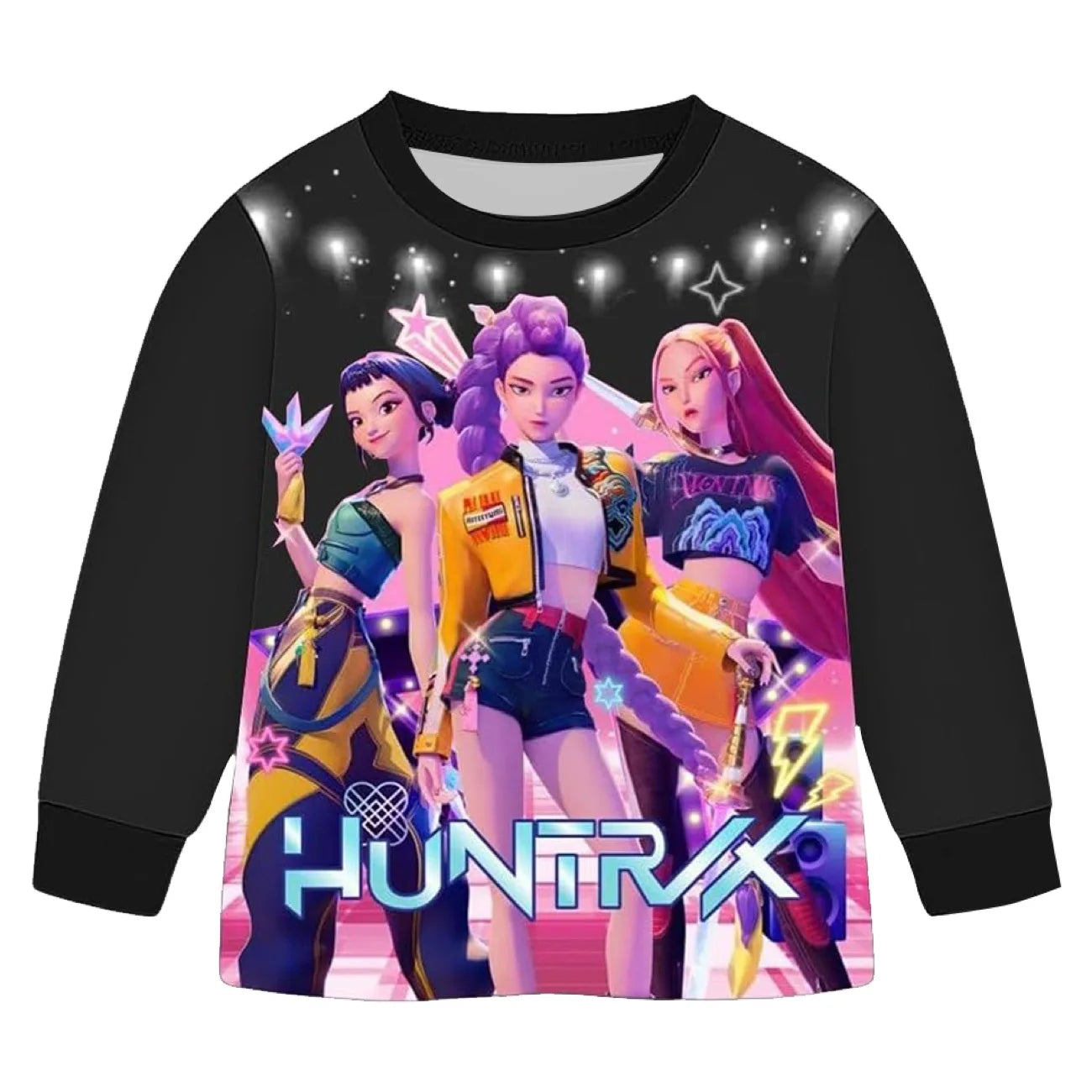 Anime Kpop Demon Hunters Zoey Costume Autumn Pajamas