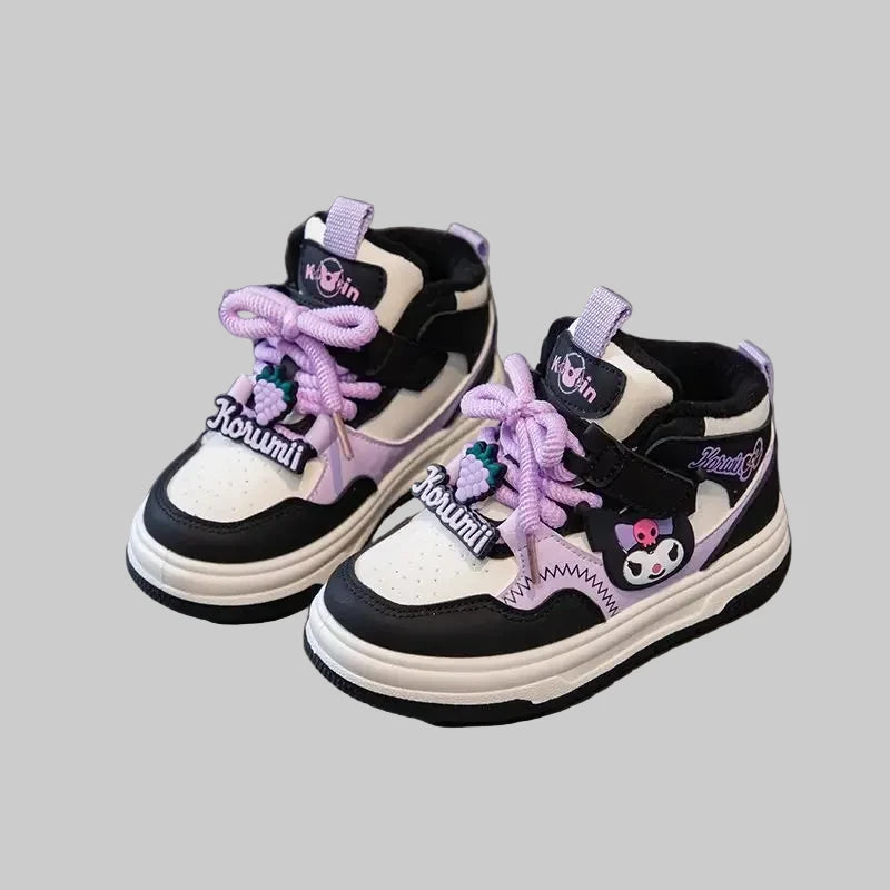 Kuromi High-Top Lined Casual Shoes - Kidnor