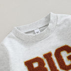 Big Bro Crewneck Sweatshirt Oversized Matching - Kidnor