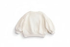Girls' Bow-Knot Pullover Sweatshirt - Long Sleeve Spring Top Ages 3-6